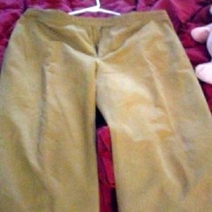 Camel Suede Pants